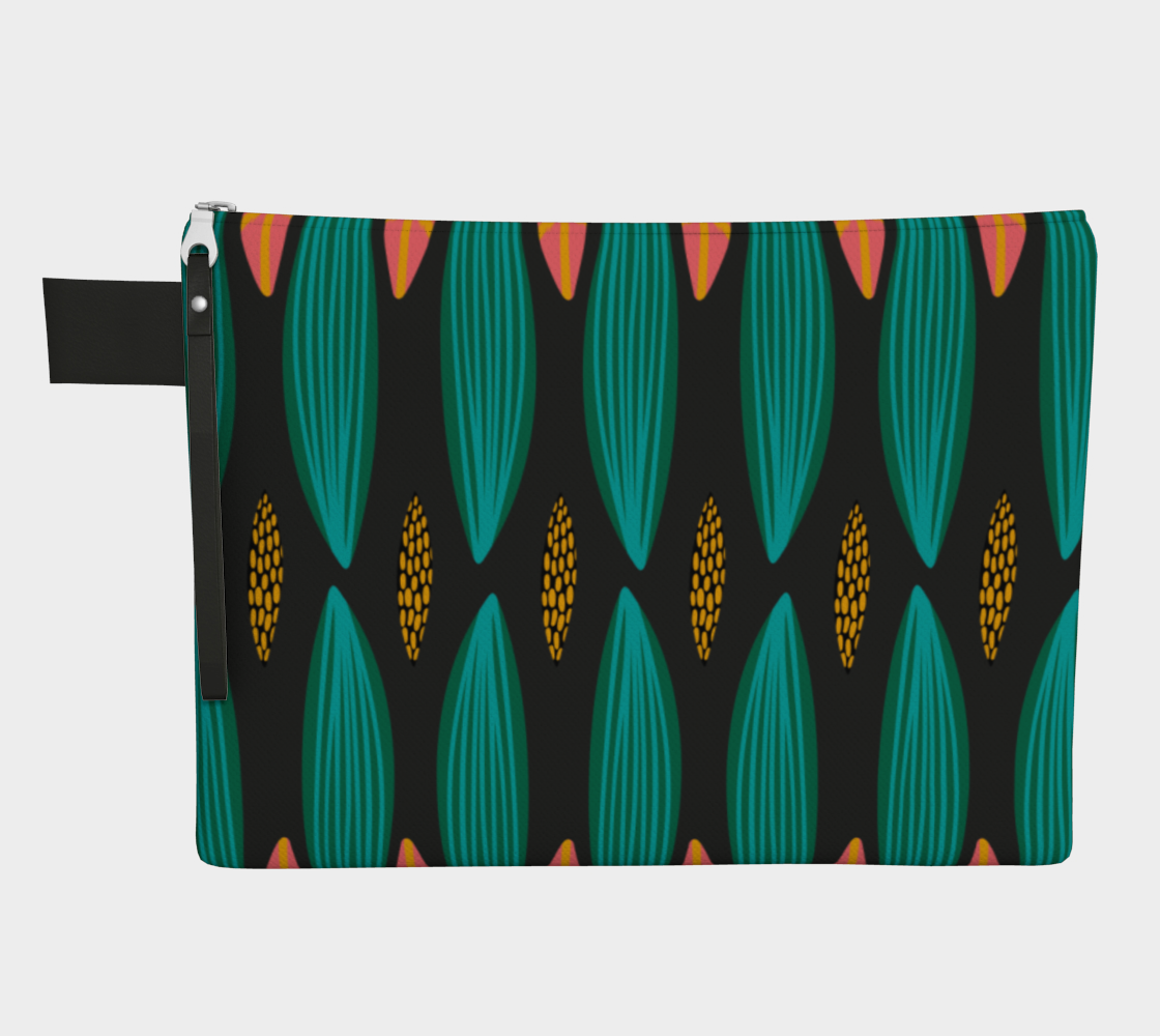 Tropical Leaves Pattern Carry-all