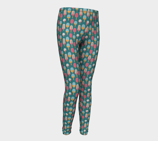 Cute Ice-Cream Kid's Legging