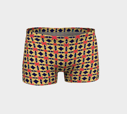 Retro Pattern Cute Shorty