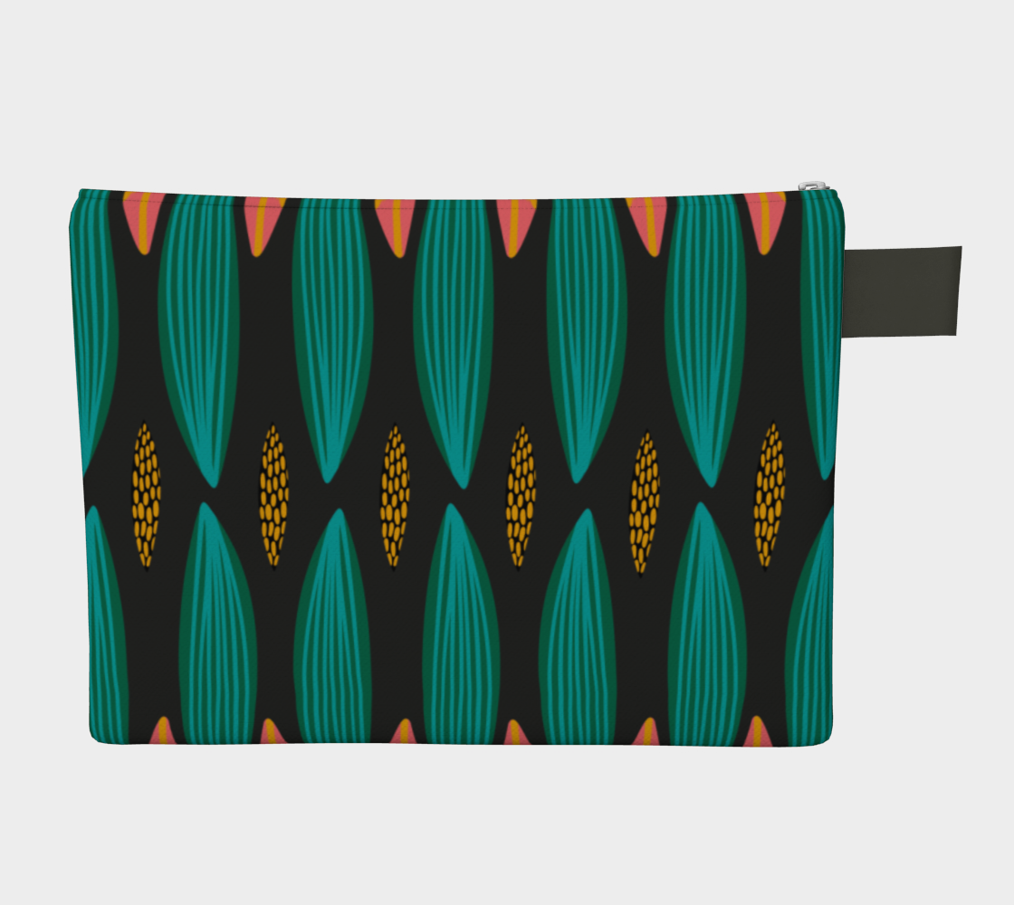 Tropical Leaves Pattern Carry-all