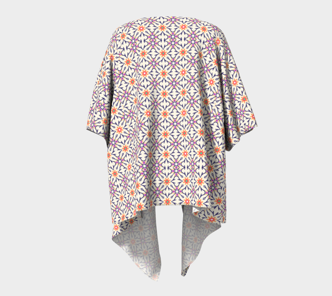 Beige Boho Kimono